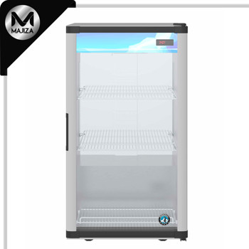 Producto - RM-7-HC antiguo, refrigerador de encimera, expositor con puerta de vidrio 