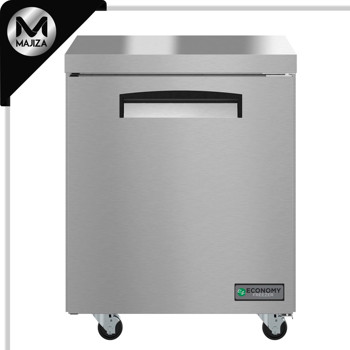 Producto - EUF27A, congelador, sección única, debajo del mostrador, puerta de acero inoxidable