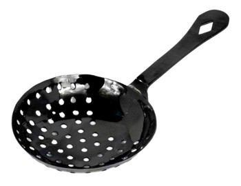 Producto - COLADOR DE BEBIDAS AI JULEP 16 cm NEGRO ACERO INOXIDABLE