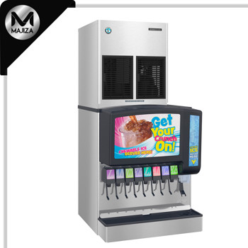 Producto - FD-650MRJZ-C con URC-5FZ, máquina para fabricar hielo en cubitos,