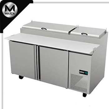 Producto - MESA REFRIG. DE PREP. - PIZZAS. TABLA DE CORTE DE 19". 4 CAJONES. 