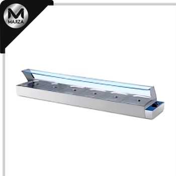 Producto - RTC-6H - Baño María 6 insertos con repisa y vidrio