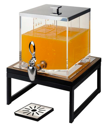 Producto - Dispensador de bebidas cuadrado T-Collection de 7,5 cuartos