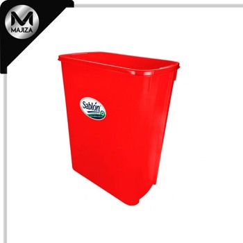Producto - 8489RJ CESTO 80L S/TAPA ROJO
