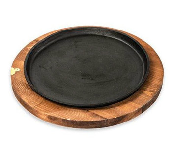 Producto - BASE DE MADERA COMAL REDONDO PARA CARNE