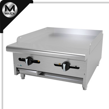 Producto - AEMG-24 - PLANCHA LISA A GAS CON PLACA DE 5/8" CON GAS LP