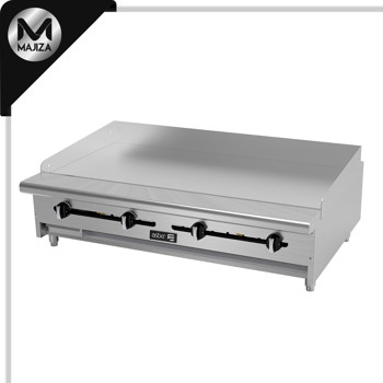 Producto - AEMG-48-H - PLANCHA LISA A GAS CON PLACA DE 3/4" CON GAS LP
