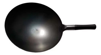 Producto - WOK CHINO ACERO AL CARBON 36X10 CMS MANGO ACERO