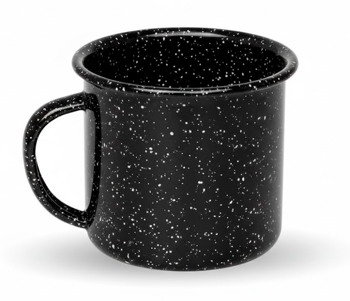 Producto - VASO RECTO 8 SIN ANILLO NEGRO BRILLANTE JASP SANTA ANITA