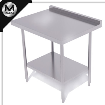 Producto - MESA  DE  TRABAJO CON ENTREPAÑO MARCA MAJIZA MODELO MAJMTE-140-070-304, DE 1.40 x 0.70 x 0.90 MTS