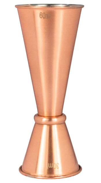 Producto - JIGGER 30/60 ml TIPO JAPONES COBRIZADO ACERO INOXIDABLE