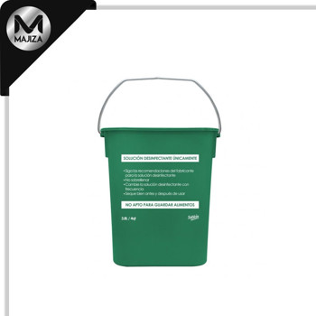 Producto - 8355VD CUBETA 19L C/IMP SOLUCION LIMPIEZA