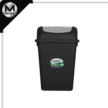 Producto - 8454GR CESTO 80L NEGRO BALANCIN FRONTAL