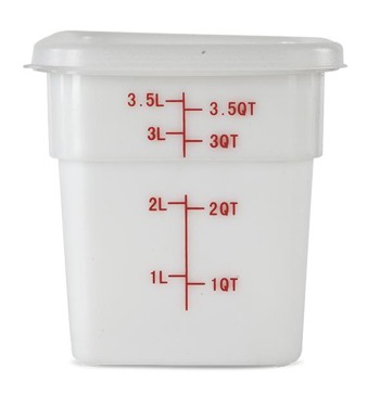 Producto - CONTENEDOR CUADRADO POLIETILENO E 4L