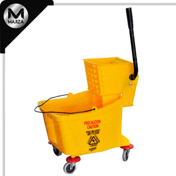 Producto - 8213AM CUBETA EXPRIMIDOR AMARILLA 32L
