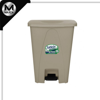 Producto - 8548CP CESTO DE PEDAL 80L CAPUCHINO