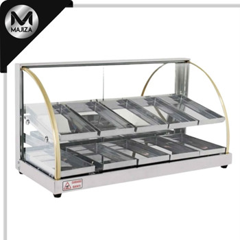 Producto - W10-BD - Vitrina Caliente 2 niveles "Económica"