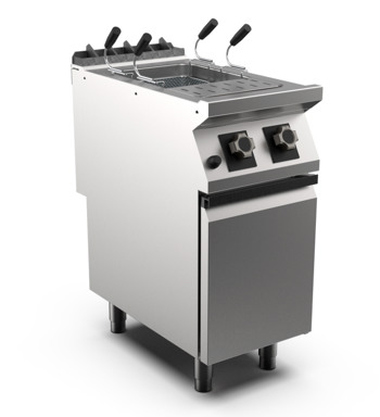 Producto - CP74G Cocedor de pasta a gas de 1 tina de 28 litros.