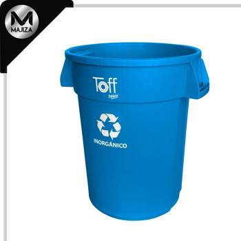 Producto - 9217IN CESTO TOFF 60L AZUL C/IMP