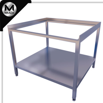 Producto - BASE PARA EQUIPO DE COCCIÓN SOBREPONER 90 CM CON ENTREPAÑO.