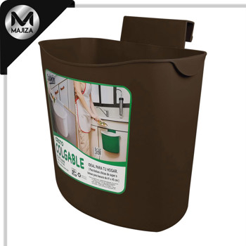 Producto - 8123CA Cesto colgable 6.5 litros café.