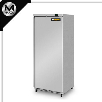 Producto - Conservador de congelados vertical puerta sólida 23 pies.Gas refrigerante R290, 4 parrillas internas.