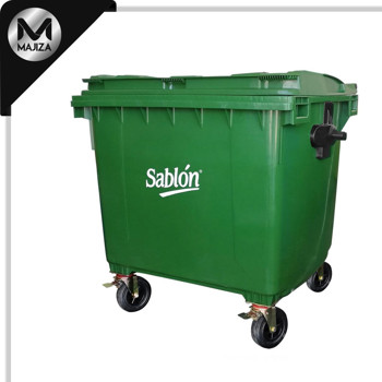 Producto - T8635 TAPA VERDE CONTENEDOR 1100L