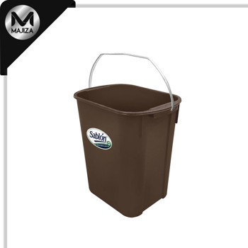 Producto - 8307NE CUBETA RECTANGULAR 3.8L NEGRO