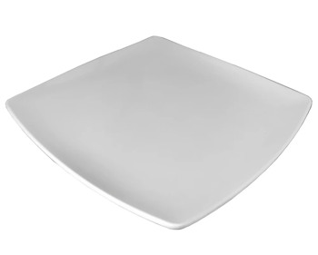 Producto - 82551 PLATO CUADRADO COUPE DE 8 " MELAMINA BLANCA 