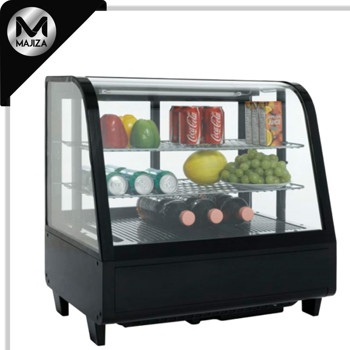 Producto - Vitrina sobre Mostrador Refrigerada de 100 litros, 3 Niveles Marca Kreppsland