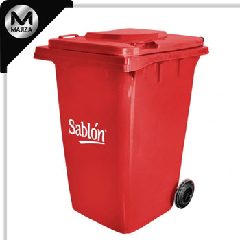 Producto - 8619RJ CONTENEDOR 360L ROJO
