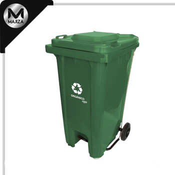 Producto - 8336VD CESTO 120L VERDE C/PEDAL