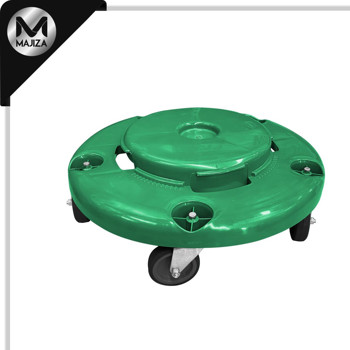 Producto - 836VD BASE RUEDAS CESTO TOFF VERDE