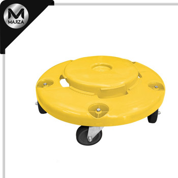 Producto - 833AM BASE RUEDAS CESTO TOFF AMARILLO