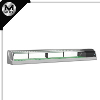 Producto - HNC-210BA-R-SL, refrigerador, vitrina de condensador del lado derecho