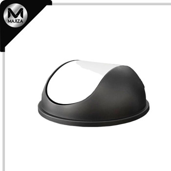 Producto - T8702BL TAPA BALANC LISO CESTO REDON NEG 45/80LT