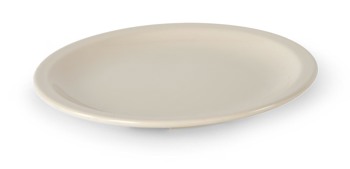 Producto - PLATO DE MELAMINA BEIGE CON DIAMETRO DE 25 CMS
