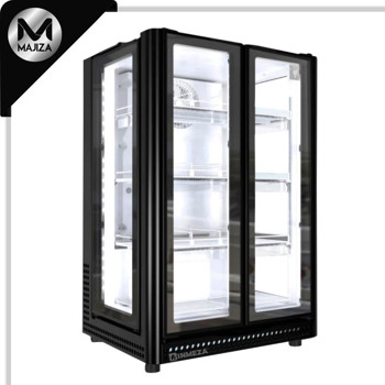 Producto - Imbera Vrq35 1025568 Refrigerador Vertical 4 Puertas Cristal Luz Led 1/2+ HP Inverter