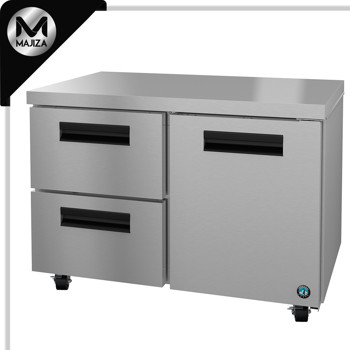 Producto - UR48B-D2, refrigerador, dos secciones debajo del mostrador