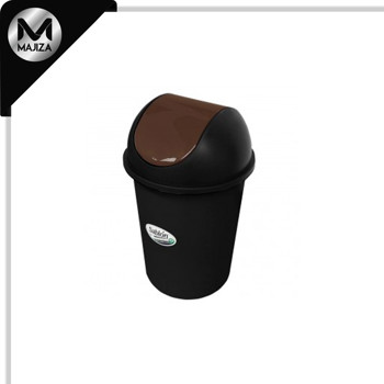 Producto - 8710CA CESTO REDONDO NEGRO 80L BALANCIN LISO
