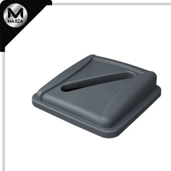 Producto - T8671GR TAPA CESTO 90L PAPEL GRIS