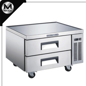 Producto - Mesa refrigerada base chef, 2 cajones.