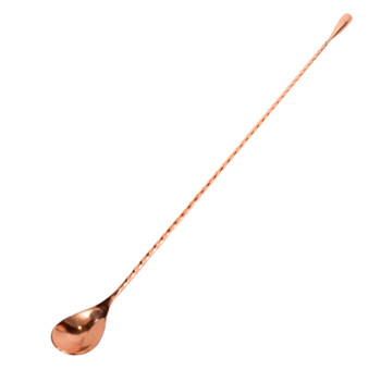 Producto - CUCHARA  PARA BAR AI 40cm  COBRIZADA ACERO INOXIDABLE