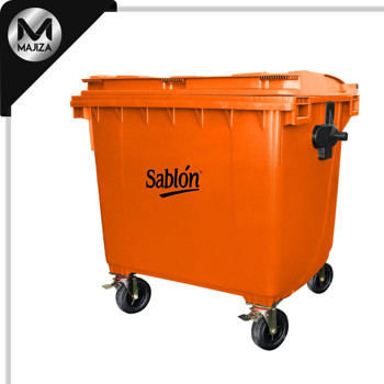 Producto - T8638NA TAPA NARANJA CONTENEDOR 1100L