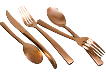 Producto - 78539 TENEDOR MESA VENECIA GOLD ROSE