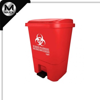 Producto - 8519RJ CESTO DE PEDAL ROJO 17L RPBI