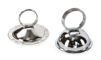 Producto - PORTA MENU DE MESA FABRICADO ACERO AL CARBON NIQUELADO