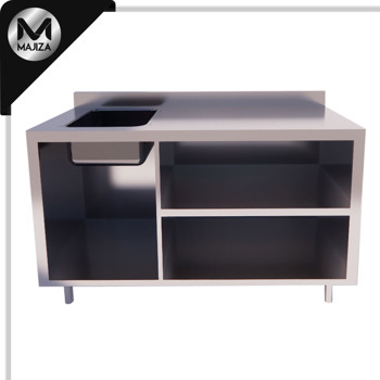 Producto - GABINETE  ABIERTO CON TARJA MARCA MAJIZA MODELO MAJGAT-110-070-304, DE 1.10 x 0.70 x 0.90 MTS