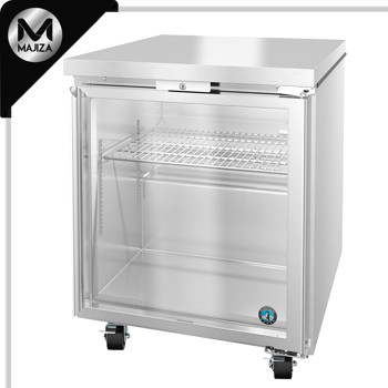 Producto - UR27B-GLP01, refrigerador de perfil bajo, sección única debajo del mostrador