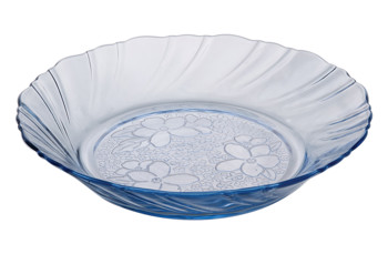 Producto - 978 PLATO HONDO LIRIOS 610 ML SKY BLUE